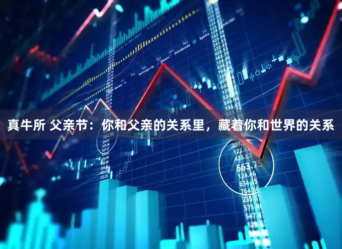 真牛所 父亲节：你和父亲的关系里，藏着你和世界的关系