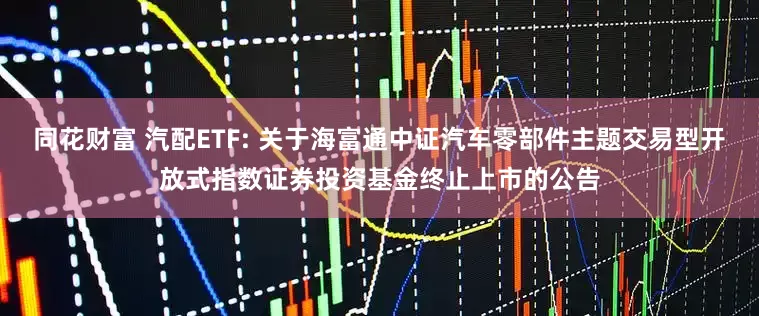 同花财富 汽配ETF: 关于海富通中证汽车零部件主题交易型开放式指数证券投资基金终止上市的公告